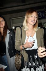 CAROLINE RECEVEUR at Nice Airport 05/13/2016