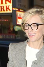 CATE BLANCHETT Arrives at Her Hotel in London 05/24/2016
