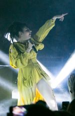CHARLI XCX Performs at Make Up for Ever Launch of Aqua XL Eye Pencils in Paris 05/25/2016