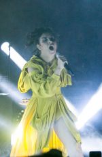 CHARLI XCX Performs at Make Up for Ever Launch of Aqua XL Eye Pencils in Paris 05/25/2016