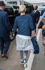 CHARLIZE THERON at Los Angeles international Airport 05/25/2016