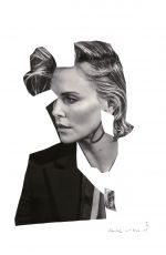 CHARLIZE THERON by Collier Schorr for V Magazine, #101 Summer Issue