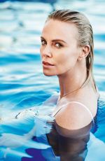 CHARLIZE THERON by Gilles Bensimon Photoshoot