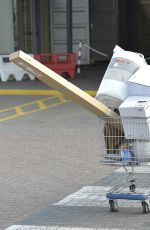 CHARLOTTE CROSBY Shopping at Ikea in Newcastle 05/08/2016