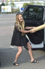 CHARLOTTE CROSBY Shopping at Ikea in Newcastle 05/08/2016