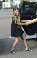 CHARLOTTE CROSBY Shopping at Ikea in Newcastle 05/08/2016