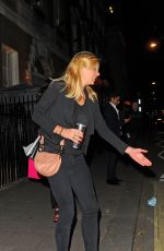 CHELSY DAVY Leaves Dorchester Hotel in London 05/19/2016