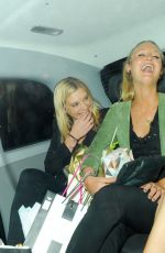 CHELSY DAVY Leaves Dorchester Hotel in London 05/19/2016