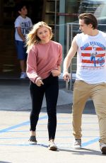 CHLOE MORETZ and Brooklyn Beckham Leaves Rite Aid in Beverly Hills 05/19/2016