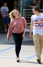 CHLOE MORETZ and Brooklyn Beckham Leaves Rite Aid in Beverly Hills 05/19/2016