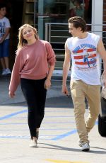 CHLOE MORETZ and Brooklyn Beckham Leaves Rite Aid in Beverly Hills 05/19/2016