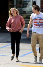 CHLOE MORETZ and Brooklyn Beckham Leaves Rite Aid in Beverly Hills 05/19/2016