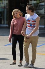 CHLOE MORETZ and Brooklyn Beckham Leaves Rite Aid in Beverly Hills 05/19/2016