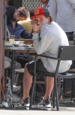 CHLOE MORETZ and Brooklyn Beckham Lunch at Zinque in West Hollywood 05/21/2016