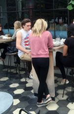 CHLOE MORETZ and Brooklyn Beckham Out and About in West Hollywood 05/19/2016