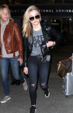 CHLOE MORETZ Arrives at Los Angeles International Airport 05/12/2016