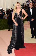 CHLOE MORETZ at Costume Institute Gala 2016 in New York 05/02/2016