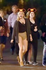 CHLOE MORETZ at Disneyland 05/18/2016