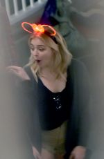 CHLOE MORETZ at Disneyland 05/18/2016