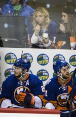 CHLOE MORETZ at Islanders Lighting Game in Brooklyn 05/06/2016