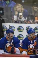 CHLOE MORETZ at Islanders Lighting Game in Brooklyn 05/06/2016