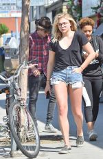 CHLOE MORETZ in Cut Off Out in Los Angeles 05/17/2016