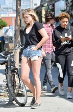 CHLOE MORETZ in Cut Off Out in Los Angeles 05/17/2016