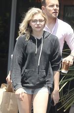CHLOE MORETZ in Cut Off Out in Los Angeles 05/17/2016
