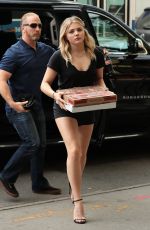 CHLOE MORETZ in Shorts Out and About in New York 05/23/2016