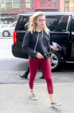 CHLOE MORETZ Leaves Bowery Hotel in New York 05/24/2016