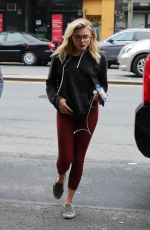 CHLOE MORETZ Leaves Bowery Hotel in New York 05/24/2016