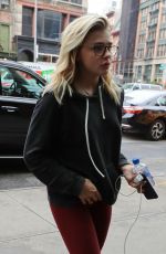 CHLOE MORETZ Leaves Bowery Hotel in New York 05/24/2016