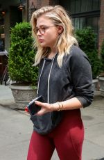 CHLOE MORETZ Leaves Bowery Hotel in New York 05/24/2016