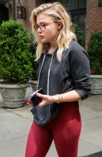 CHLOE MORETZ Leaves Bowery Hotel in New York 05/24/2016