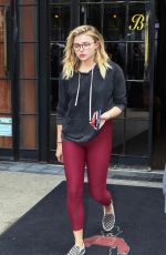 CHLOE MORETZ Leaves Bowery Hotel in New York 05/24/2016