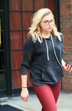 CHLOE MORETZ Leaves Bowery Hotel in New York 05/24/2016