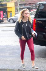 CHLOE MORETZ Leaves Bowery Hotel in New York 05/24/2016