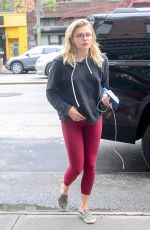 CHLOE MORETZ Leaves Bowery Hotel in New York 05/24/2016