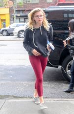 CHLOE MORETZ Leaves Bowery Hotel in New York 05/24/2016