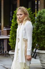 CHLOE MORETZ Leaves Her Hotel in New York 05/03/2016