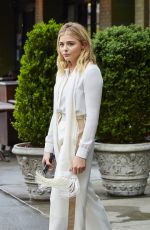 CHLOE MORETZ Leaves Her Hotel in New York 05/03/2016