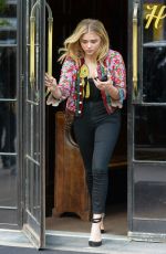 CHLOE MORETZ Leaves Her Hotel in New York 05/09/2016