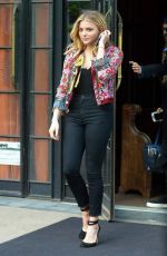 CHLOE MORETZ Leaves Her Hotel in New York 05/09/2016