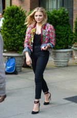 CHLOE MORETZ Leaves Her Hotel in New York 05/09/2016