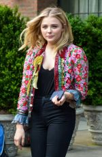 CHLOE MORETZ Leaves Her Hotel in New York 05/09/2016