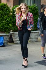 CHLOE MORETZ Leaves Her Hotel in New York 05/09/2016
