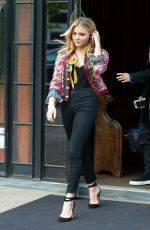 CHLOE MORETZ Leaves Her Hotel in New York 05/09/2016