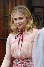 CHLOE MORETZ Leaves Her Hotel in New York 05/10/2016