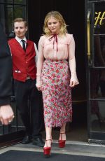CHLOE MORETZ Leaves Her Hotel in New York 05/10/2016