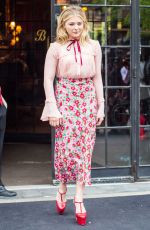 CHLOE MORETZ Leaves Her Hotel in New York 05/10/2016